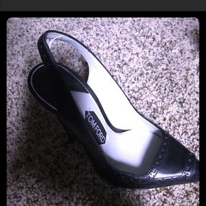 Tom ford sling back pumps